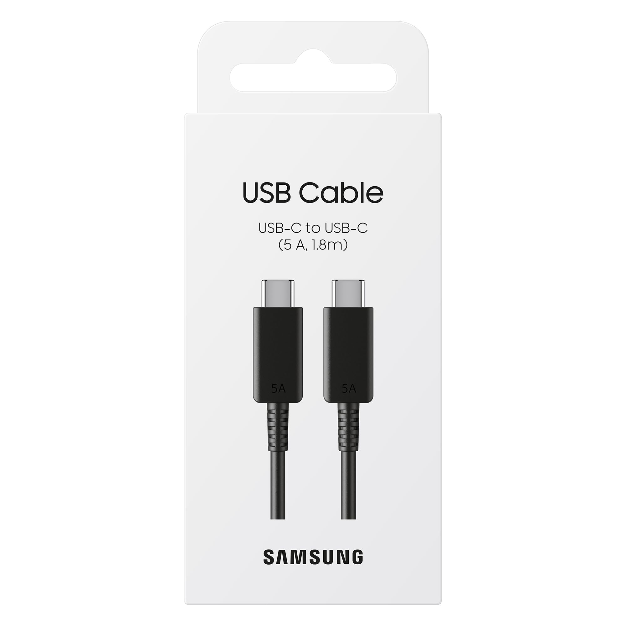 Amazon.com: Samsung 1.8m Cable 5A Black : Electronics